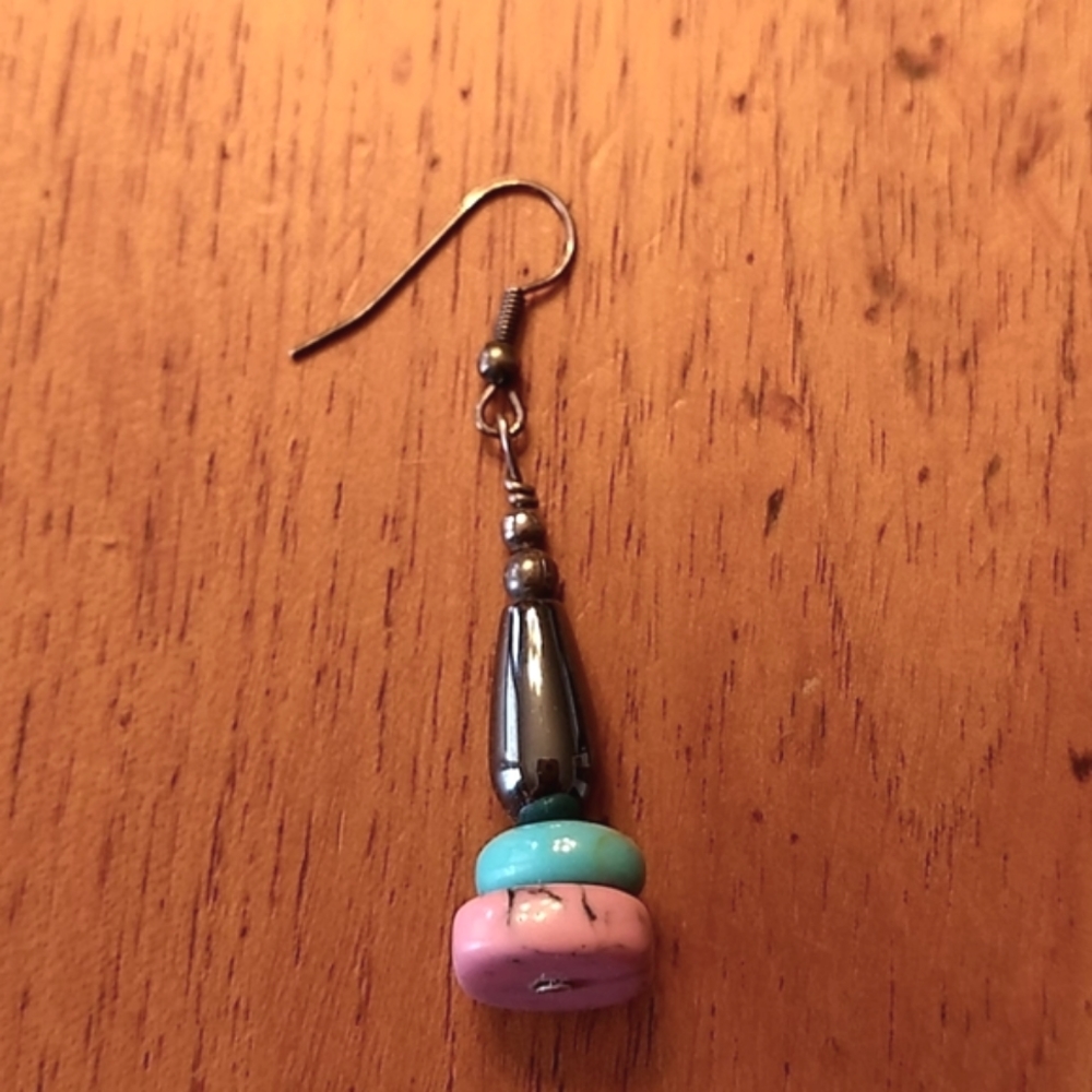 🌻Hematite Earring